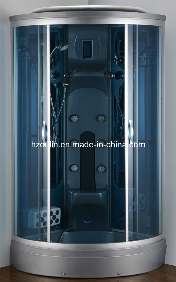 Steam Bathroom Shower with Grey Color Tray (C-03-90)