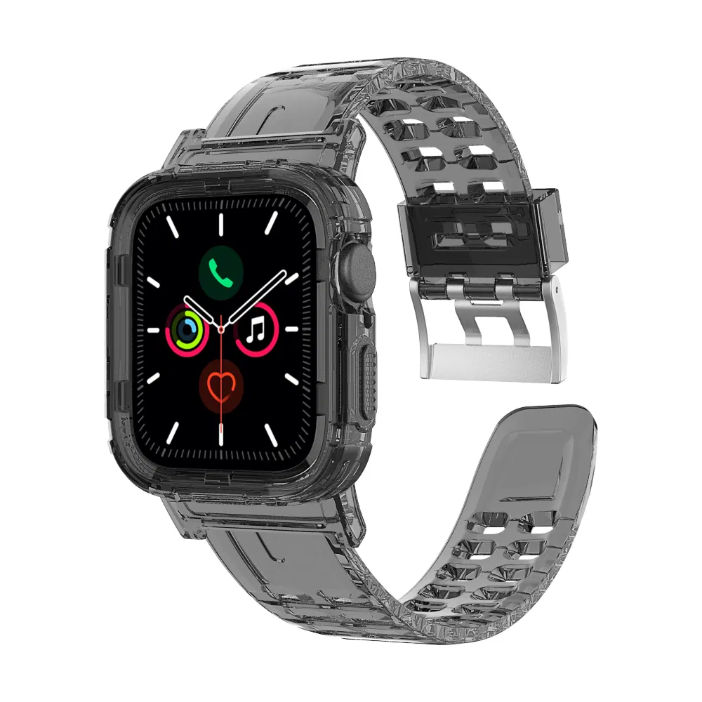 Мягкий силиконовый ремешок для Apple Watch, 38-44 мм