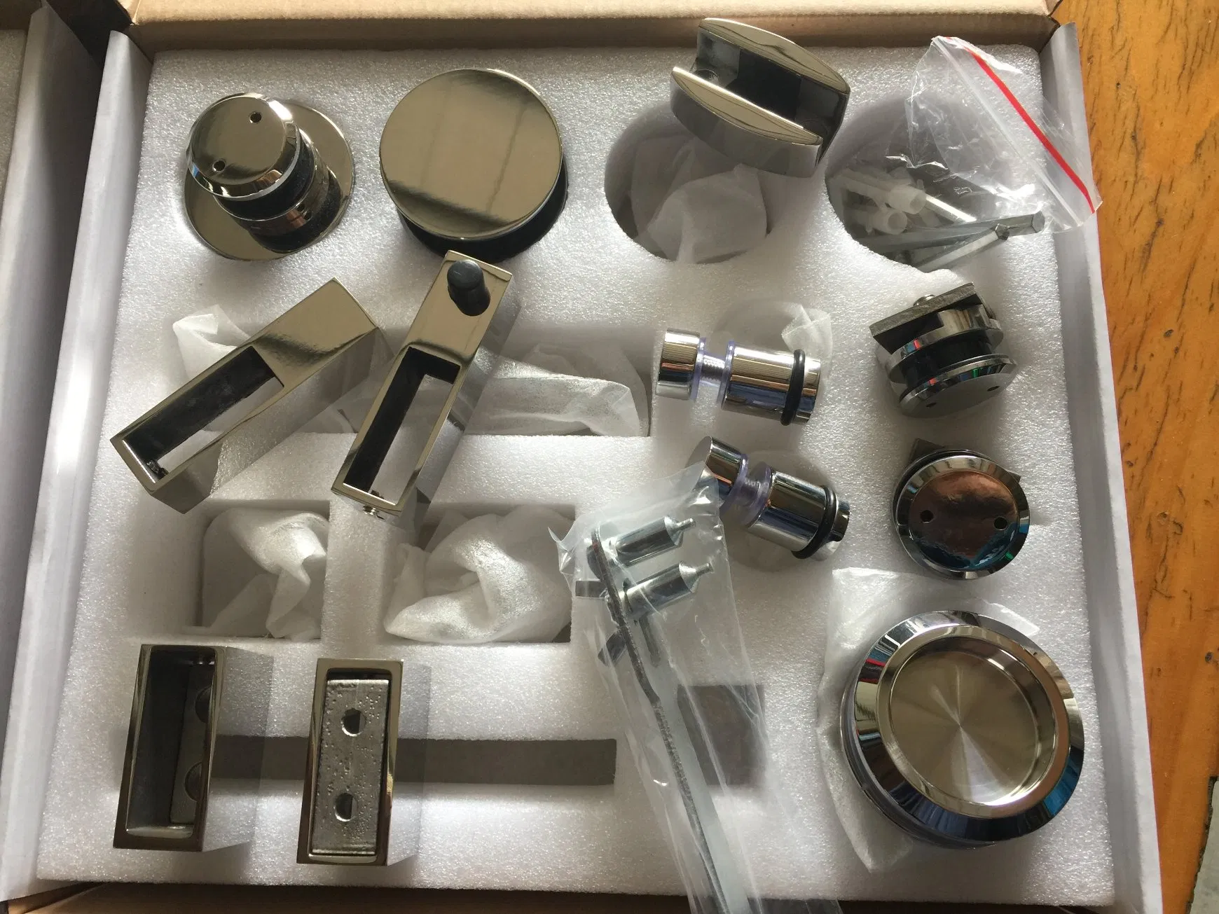 Bathroom or Office Roller System Easy Slide Door Wheel Set