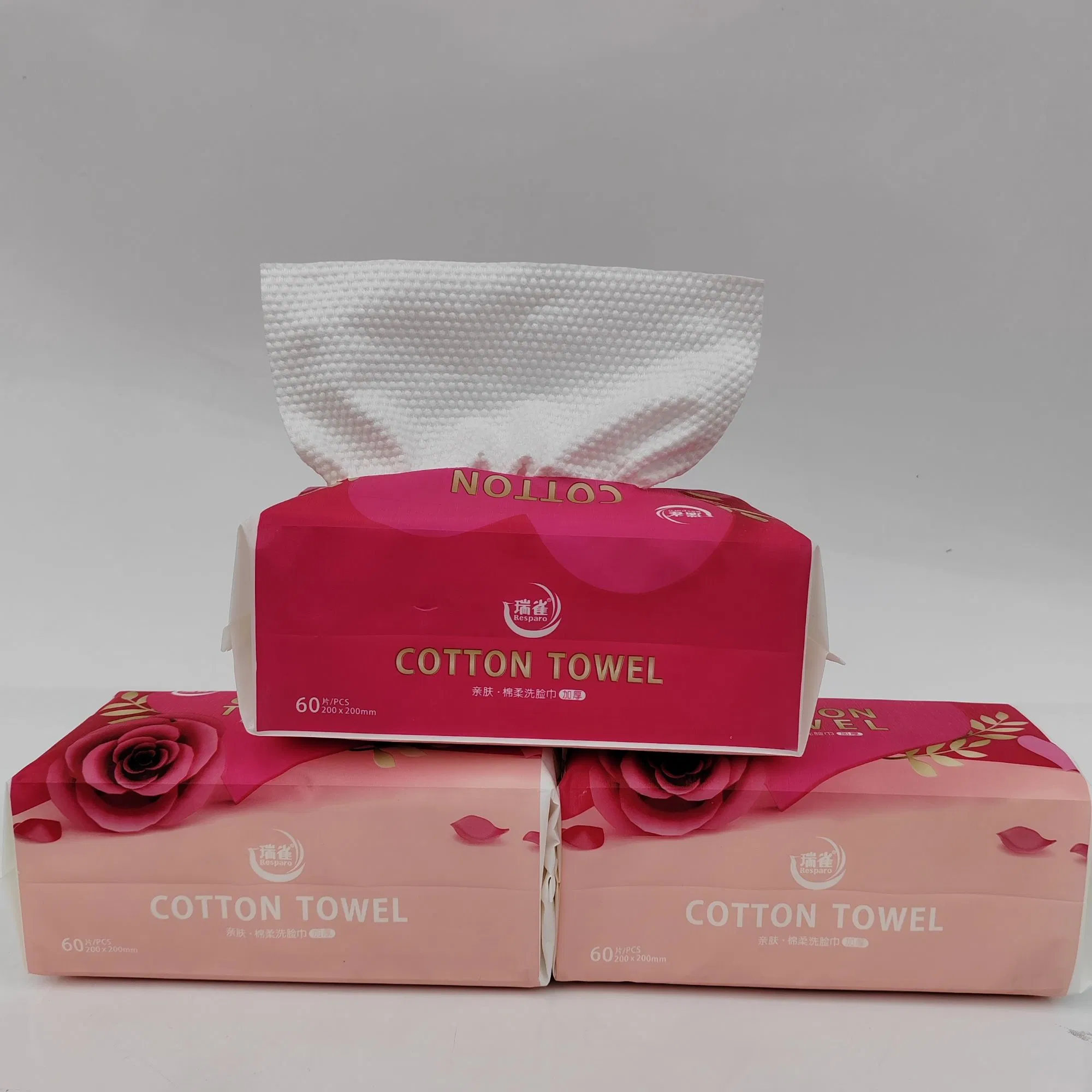 Ultra-Soft Cotton Makeup Towel Disposable Comfortable Facial Tissues Household Facial Wipes