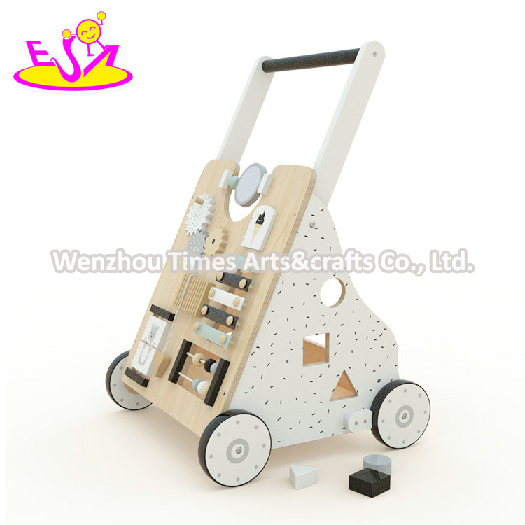 New Design Early Learning Centre Wooden Pram Walker for Babies W16e159
