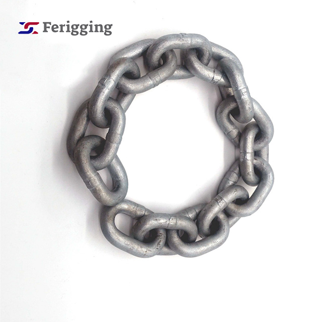 G80 Welded Hot DIP Galvanized Chain High Tensile Alloy Steel Lifting Chain