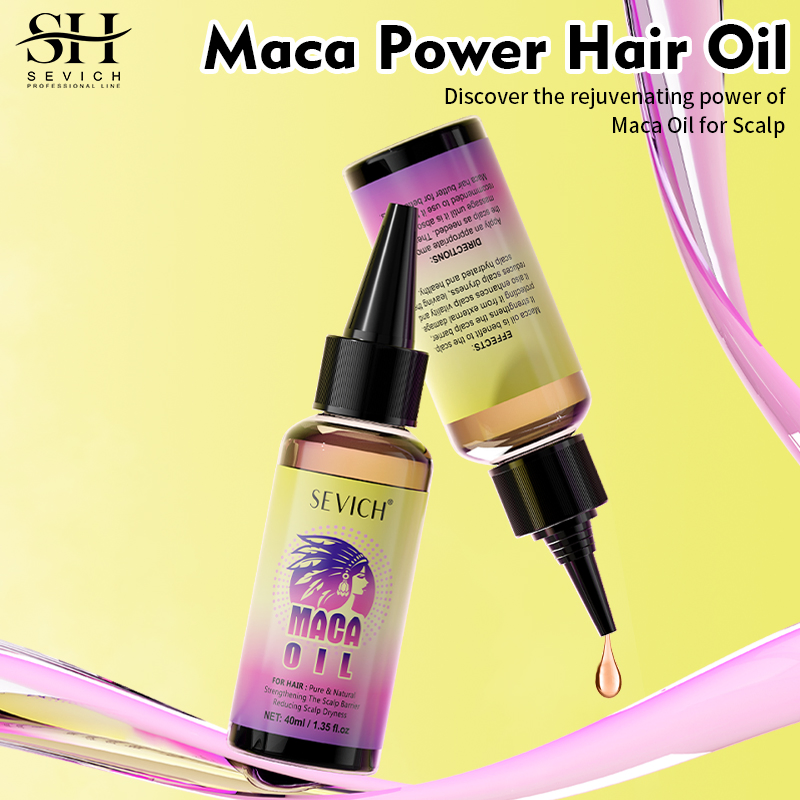 Reducing Scalp Dryness Maca Power Hair 40ml Maca Power Hair Oil