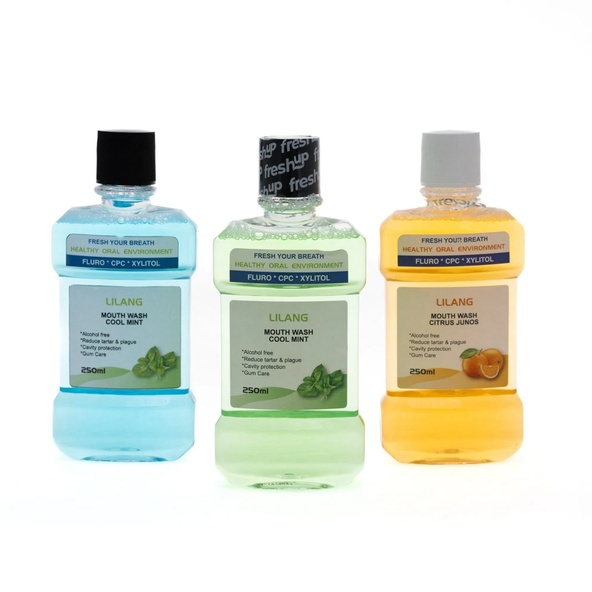 Deep Whitening Mouthwash for Removing Surface Stains, Effectively Helps Restore The Natural White Color of Your Teeth.
