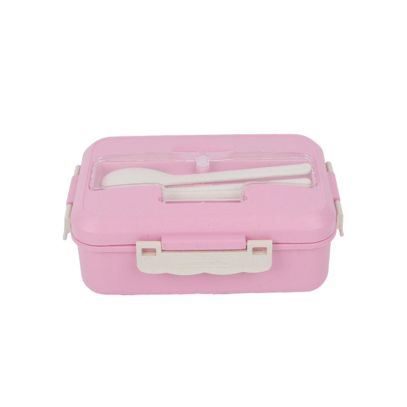 Microwave Safe Eco Friendly Plastic Lunch Box with Secure Lid