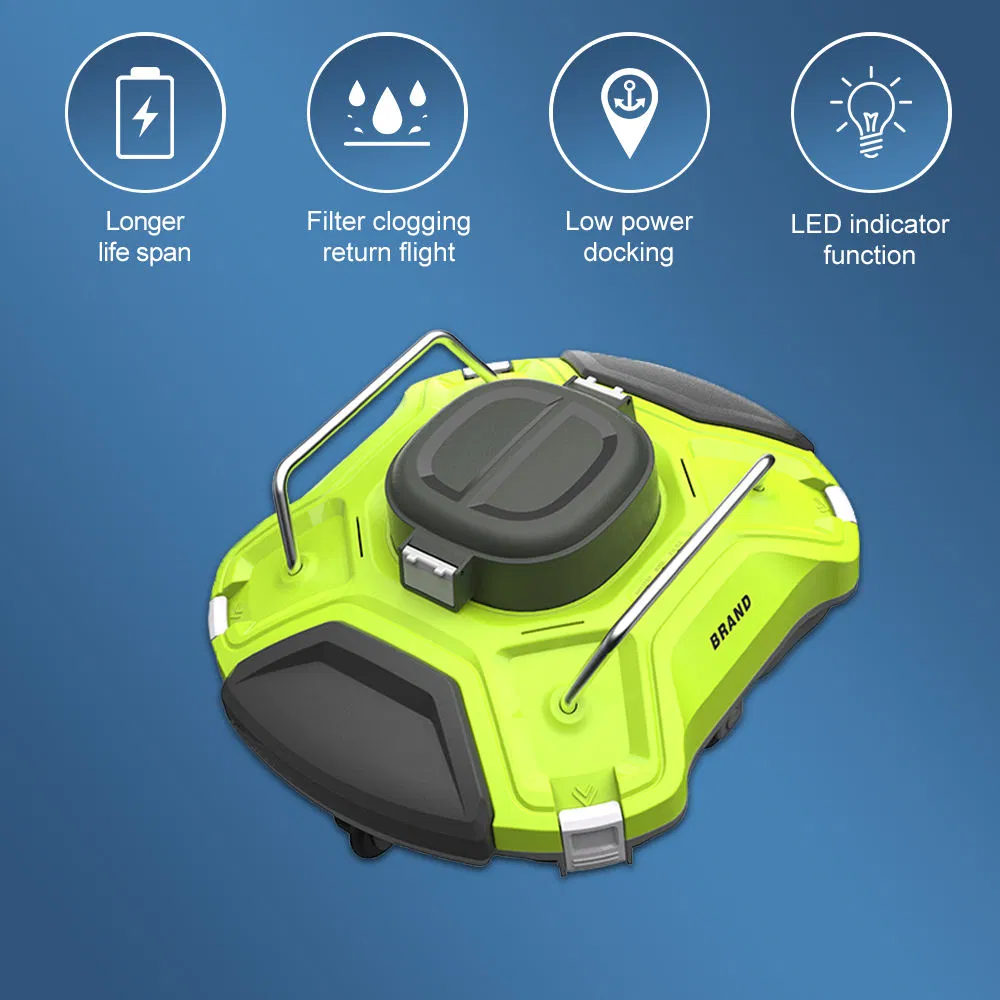 Glgw Smart Cleaning Swimming Pool Underwater Cordless Pool Robot Cleaner