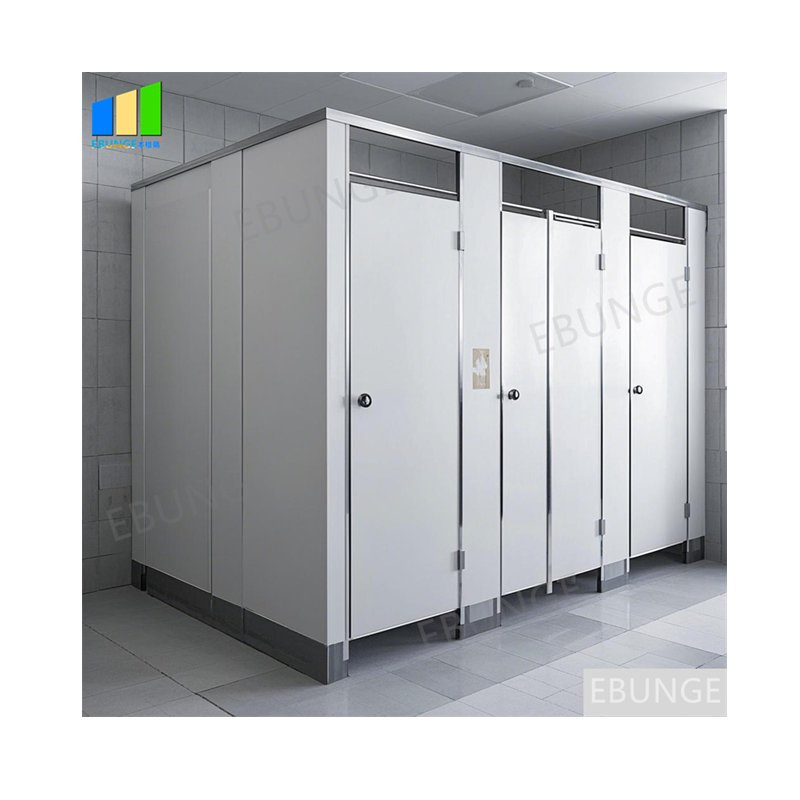 Compact Board Toilet Cubicle Commercial Bathroom Partition