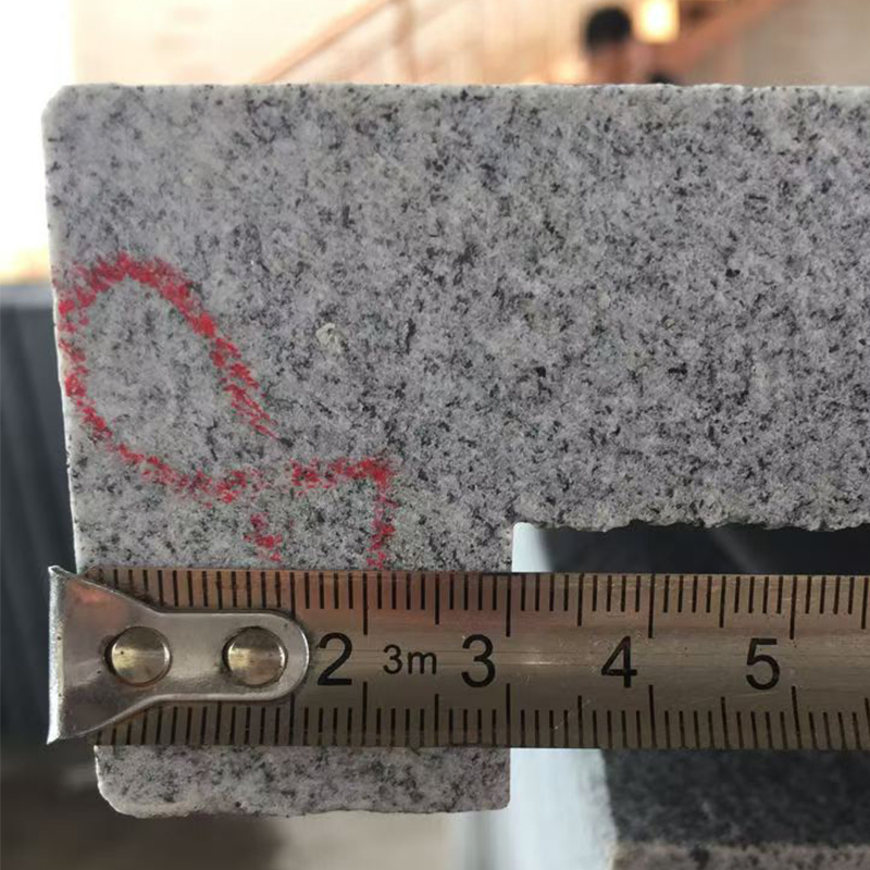 G633 Granite Sesame Grey Granite Swimming Pool Drop Coping Stone