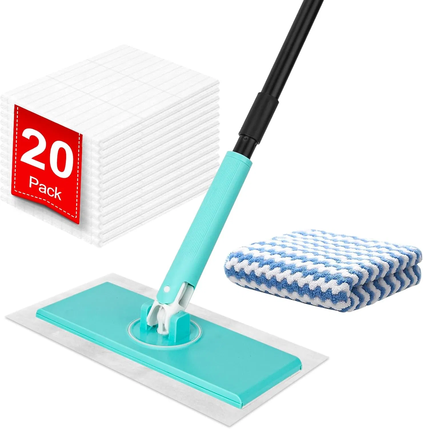 High-Quality Microfiber Mop Pads with Reduced Mopping Friction