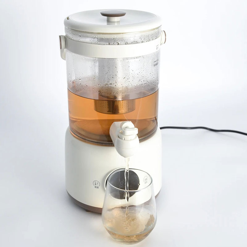 New Style 3L Adjustable Temperatures Faucet Digital Glass Electric Tea Kettle Pot