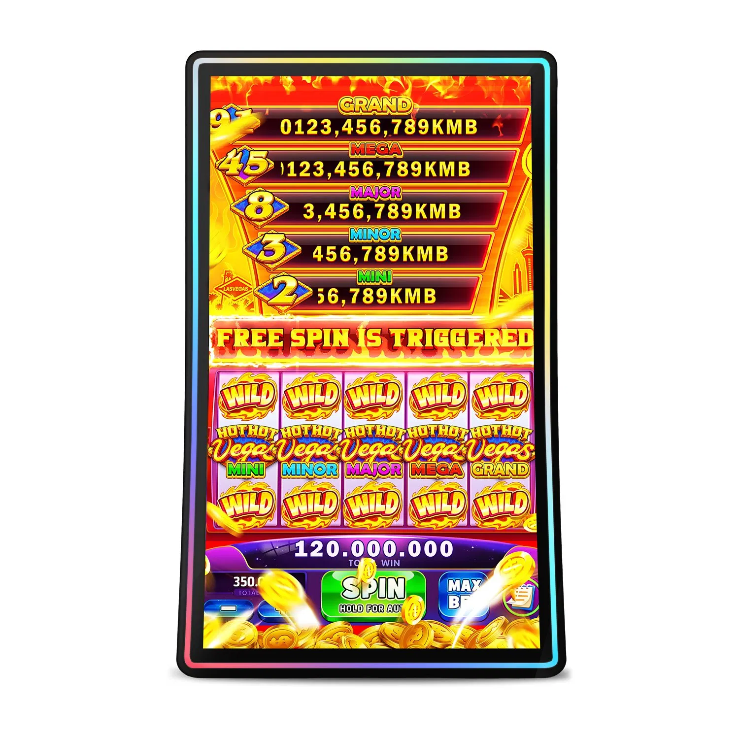 Игровой монитор Android с сенсорным экраном
