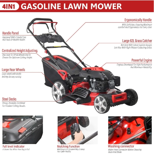 New 2021 Hg56smh-BS675exi Multi-Functional Garden Tool for Cutting Grass and Cultivating Weeds Lawn Mower