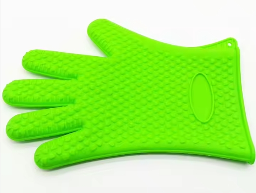Reusable Non-Slip Silicone Oven Mitts Gloves with Thumb Protection Heat Resistant Glove