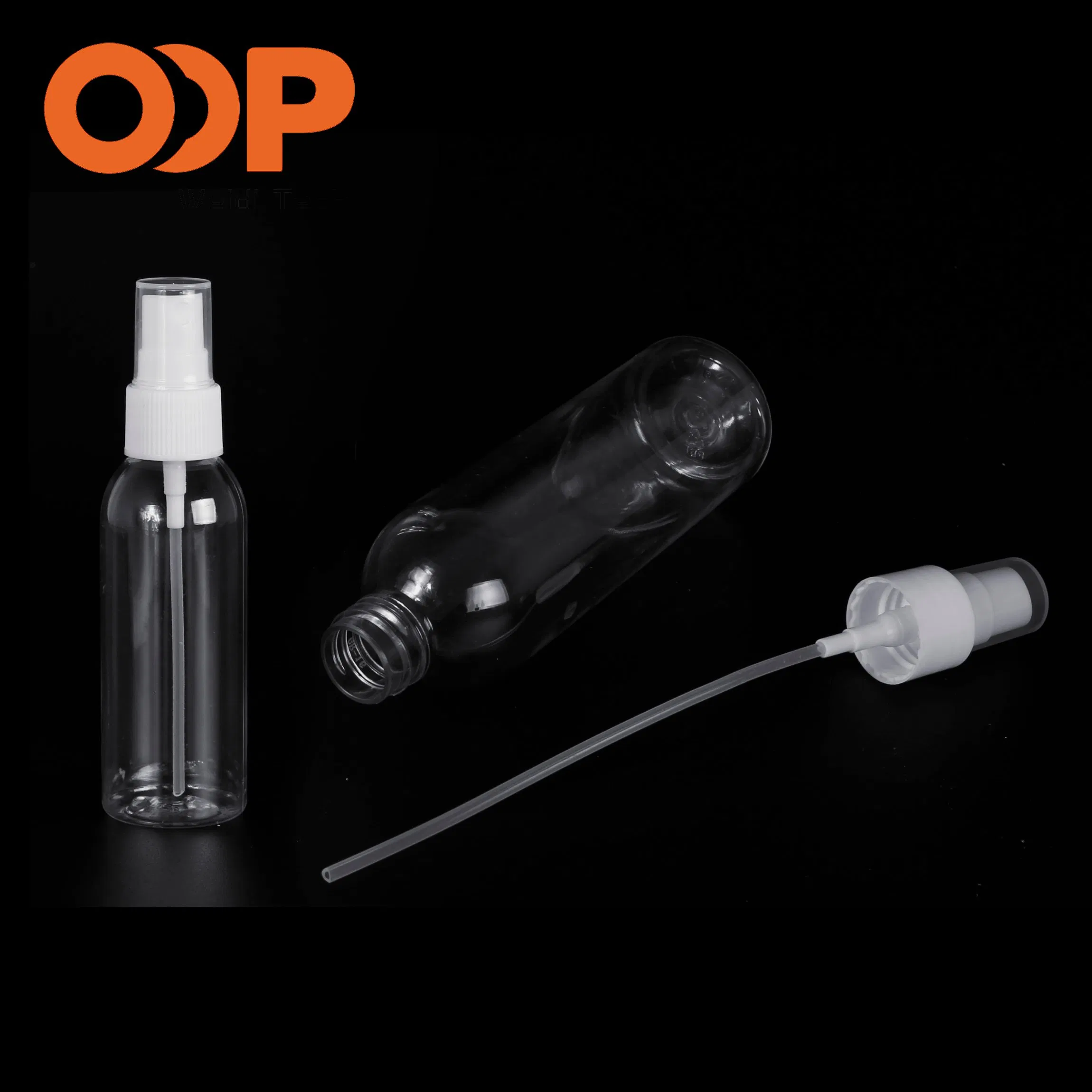 Clear Spray Bottle Pet Plastic Mist Spray 100ml Bottles