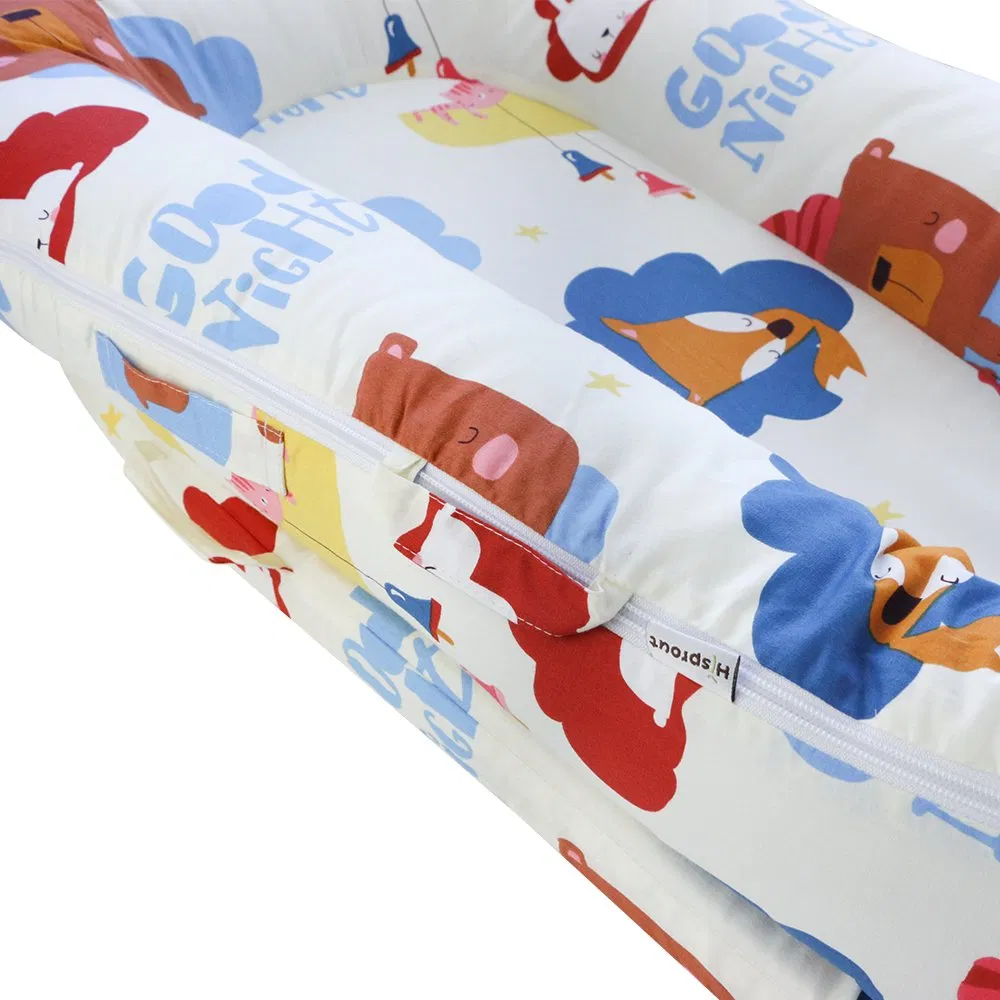 Newborn Breathable Soft Baby Nest Cover Portable Infant Lounger