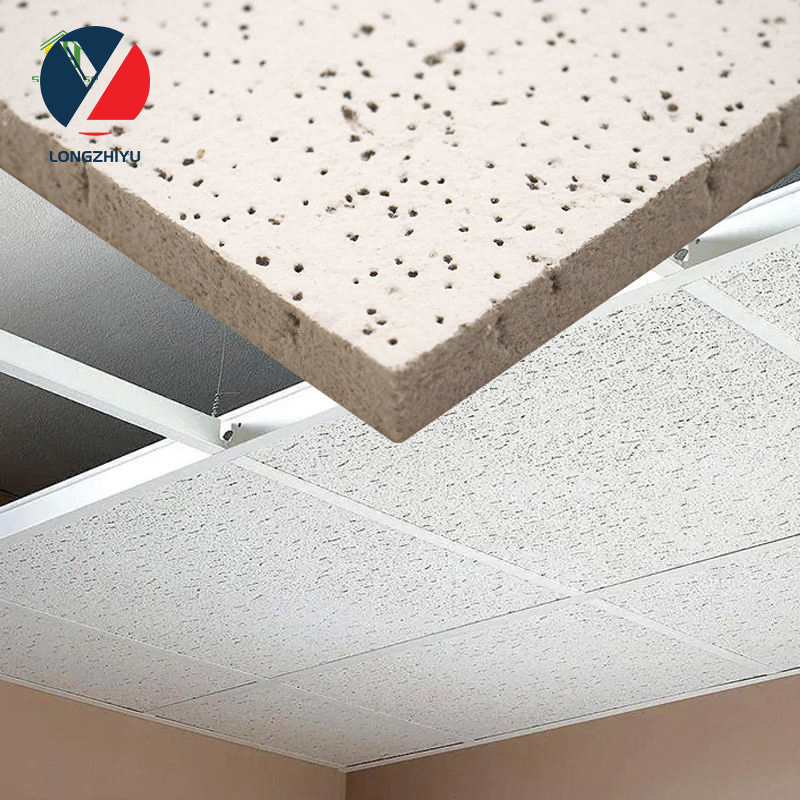 14mm Acoustic Mineral Fiber Ceiling Tiles