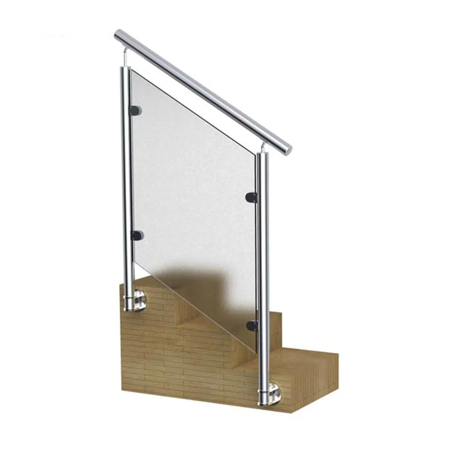 High Quality Indoor Inox Stair Handrail System for Balustrade