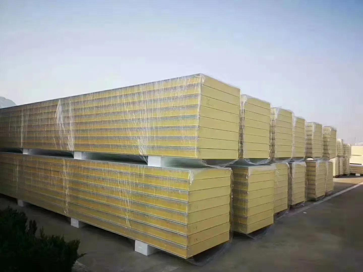 EPS, Rockwool, Fiberglass and PU Sandwich Panel
