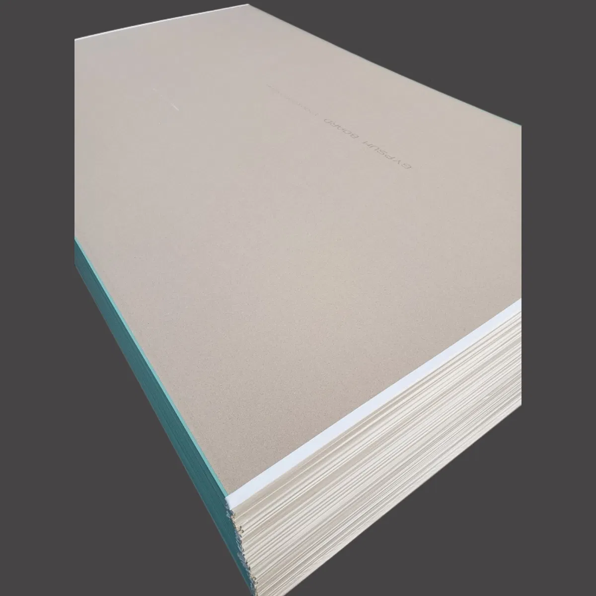 Fire Resistant Plasterboard Unit Weight Gypsum Fiber Board
