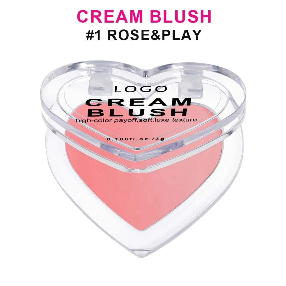 Private Label Cheek Blush Vegan Makeup Cream Blush 13 Colors
