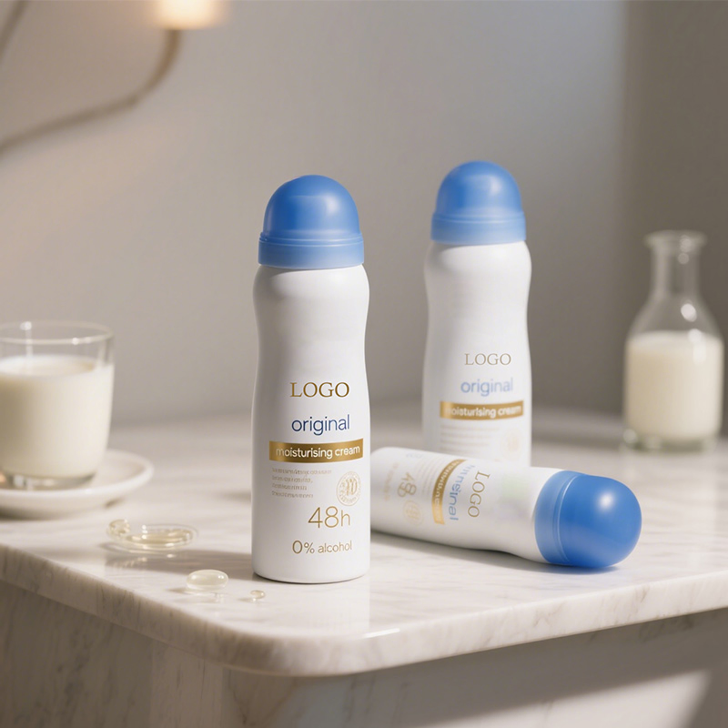 Deodorizing Antiperspirant Cream and Antiperspirant Spray Suitable for Both Men and Women