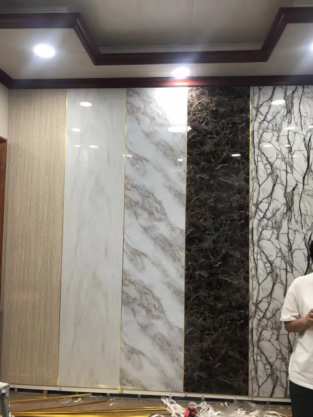 Lower Factory Price Exterior Interior Decoration Cladding WPC Wall Panel