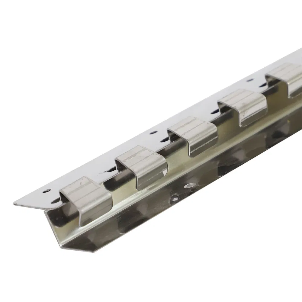 Stainless Steel Metal Hanger Rail 201/304 for PVC Strip Door Curtain