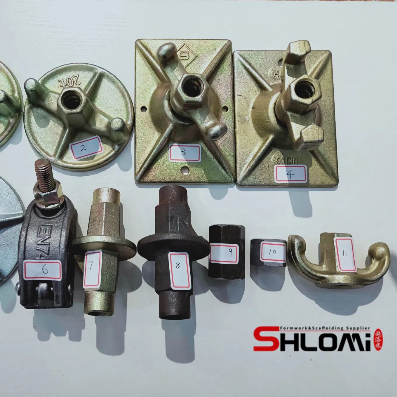 Крыльчатая гайка для опалубки и арматуры