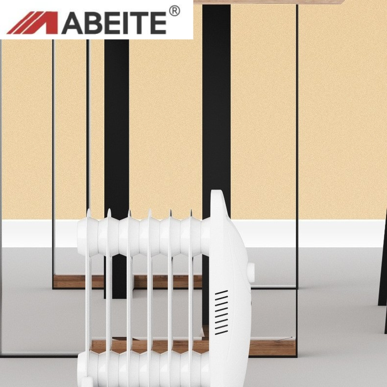 Compact Electric Oil-Filled Heater with Adjustable Temperature Control