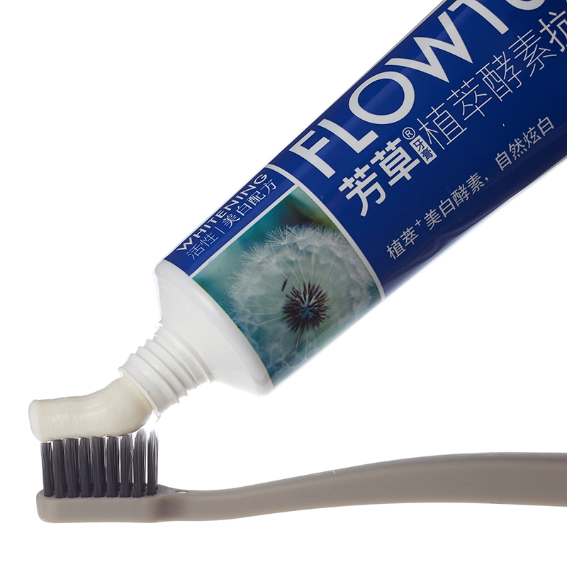 Custom Logo Sodium Phytate Anti Sensitive Teeth Whitening Enzymatic Toothpaste Manufacturer for Adult