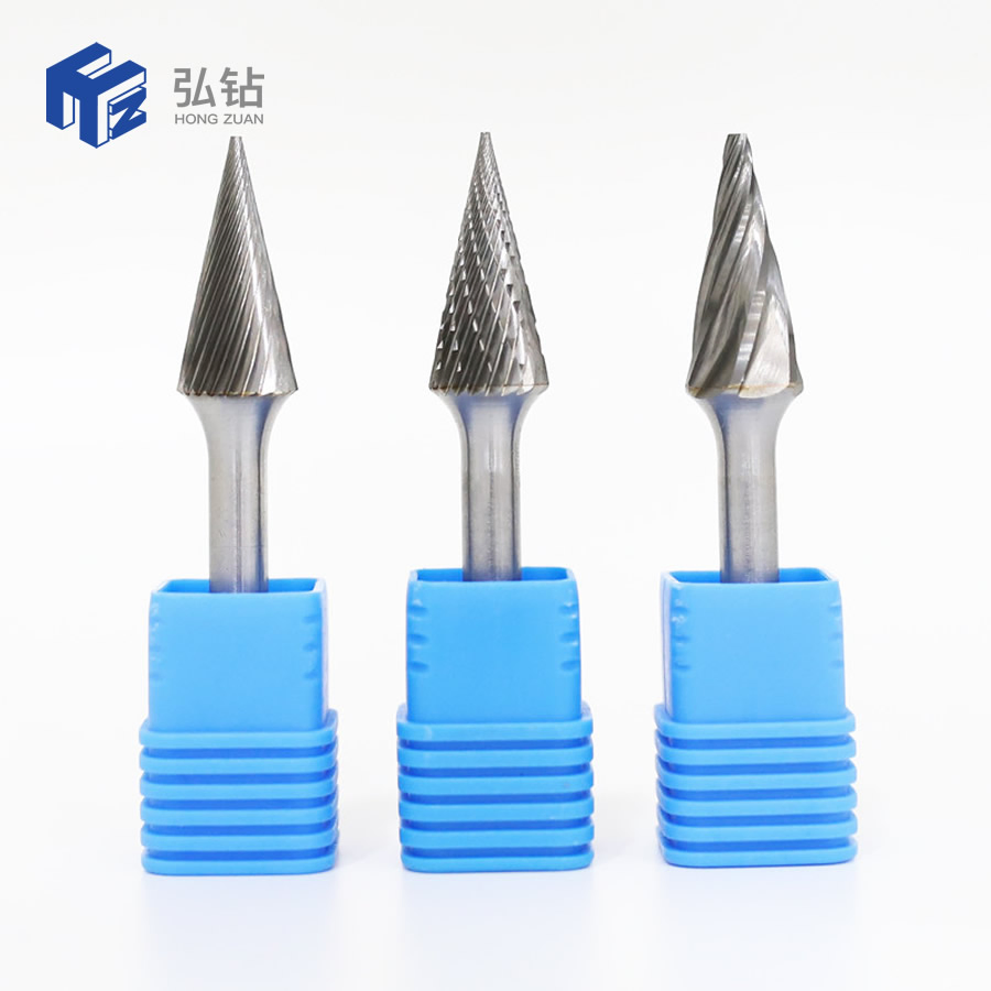 Full Size F Shape Sf-5m Double Cut Tungsten Carbide Rotary Burrs Cutting Tools Part