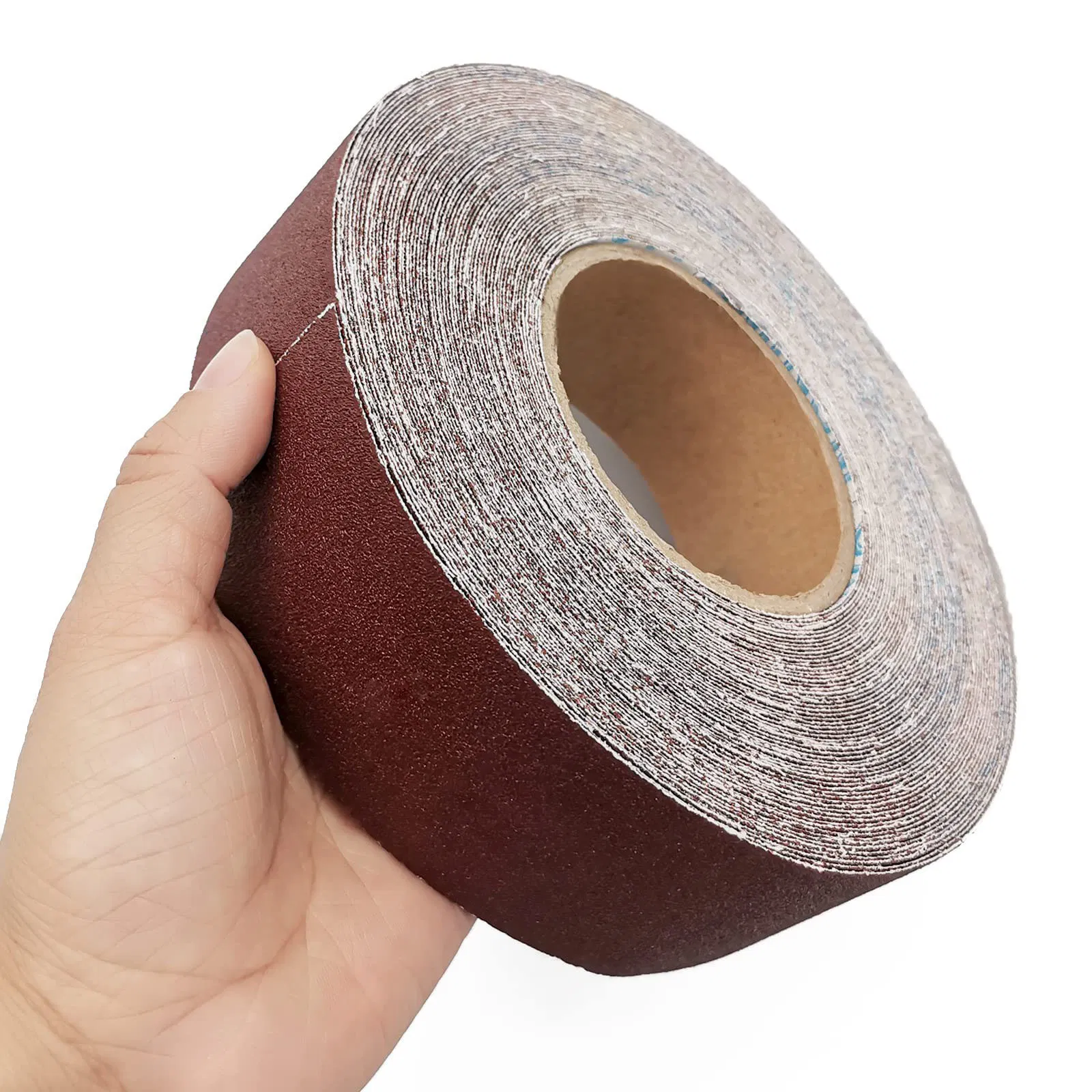 120 Grit Sandpaper Roll 2 Inch X78.7 Feet Continuous Abrasive Sand Paper