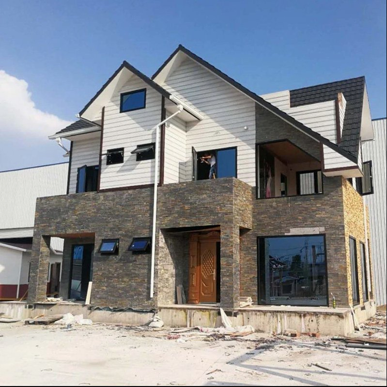 Hot Sale Modular Portable Prefabricated Villa Light Steel Frame Structure Construction