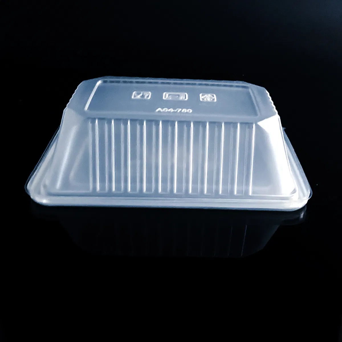 Leakageproof 750ml Disposable Microwavable PP Takeaway Food Plastic Box with Lid