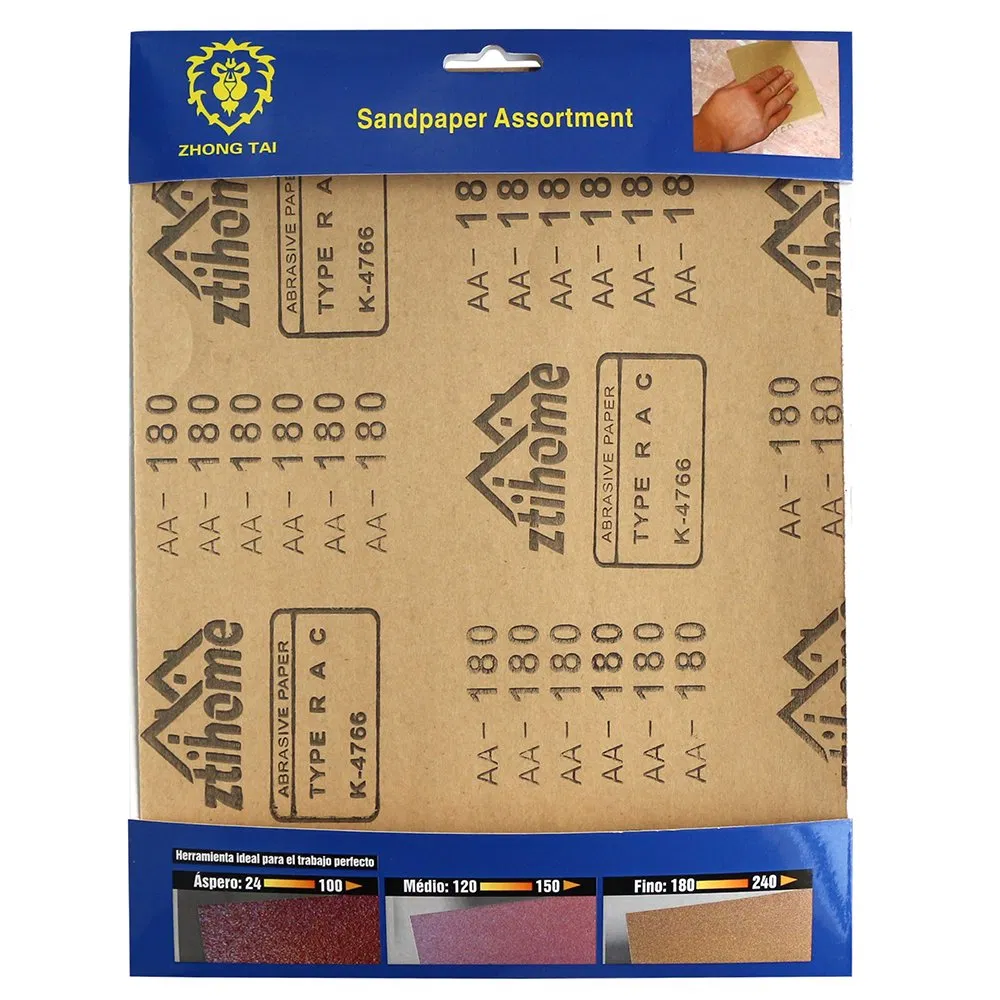 Наждачная бумага с покрытием для шлифовки