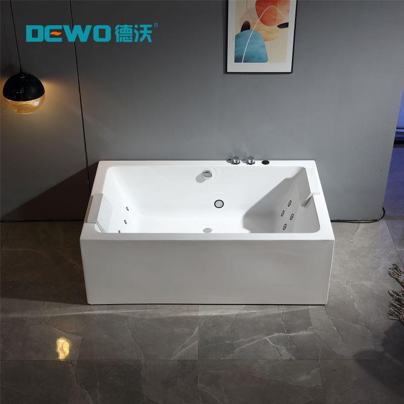 Factory Price Freestanding Acrylic Massage Bathtub Swim SPA Indoor Whirlpool Jacuzzis for 2 Person