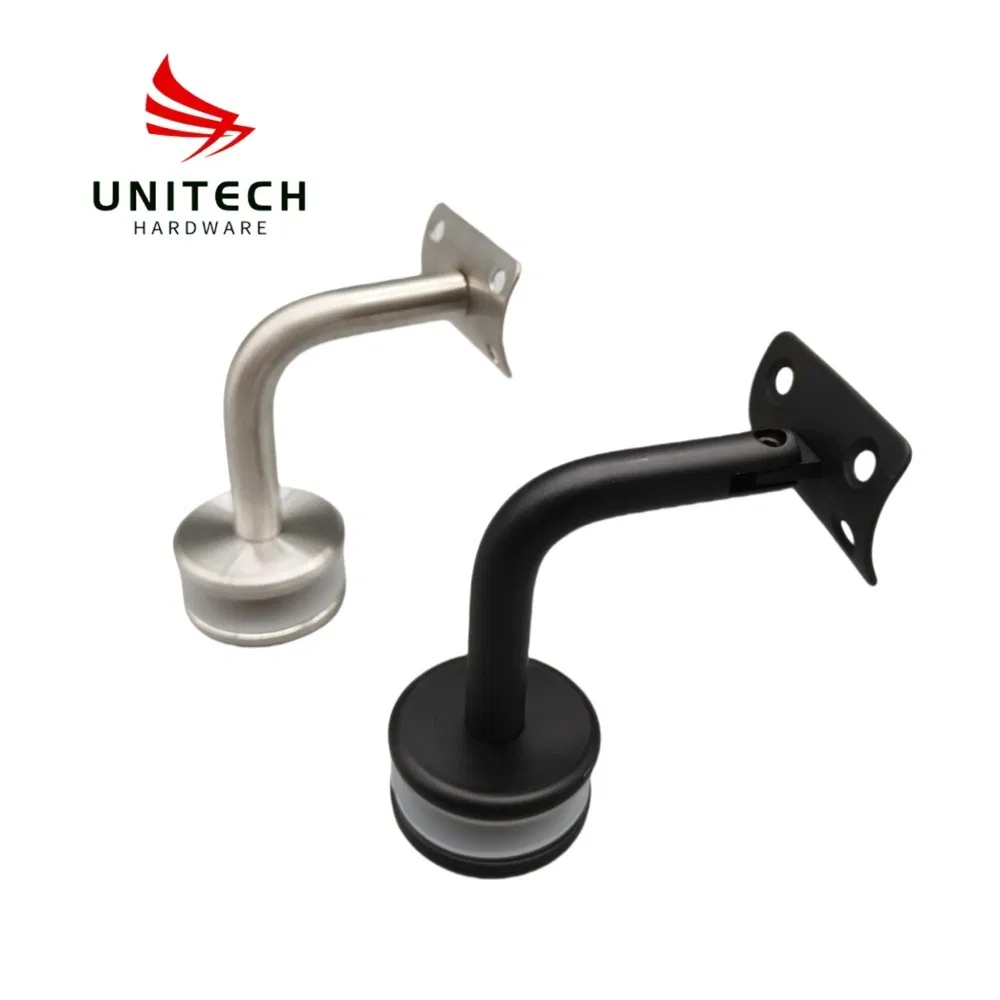 Stainless Steel 304 316 Balcony Handrail Pipe Support Glass Holder Glass Mounting Bracket 38mm