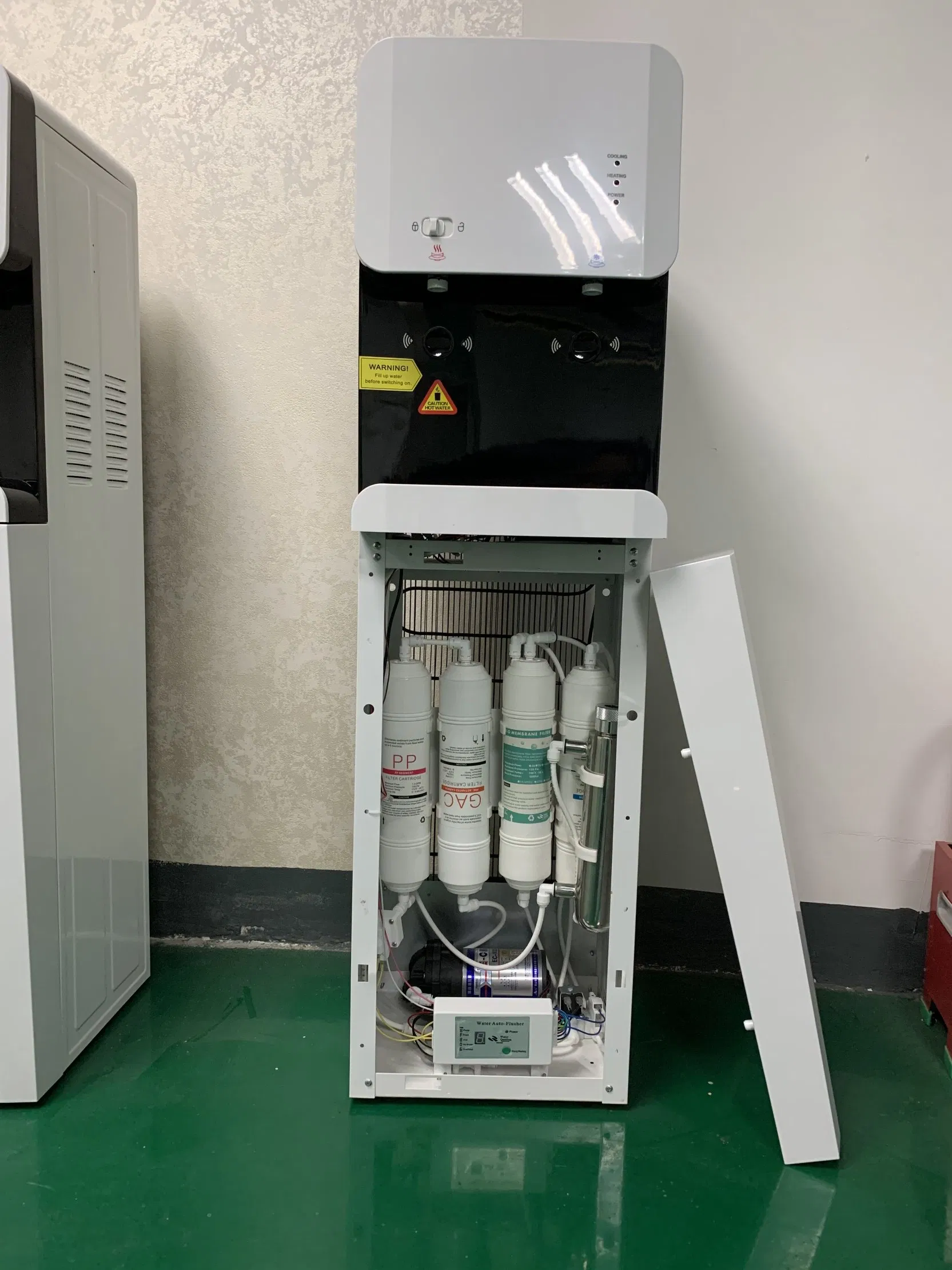 Popular Design Silm Body Floor Standing up Flow Hot Cold Water Cooler Dispenser