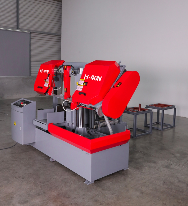 Ленточная пила по металлу полуавтоматическая промышленная