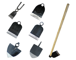 High Quality Manganese Steel Ridging Hoe Trench Digging Triangle Hoe