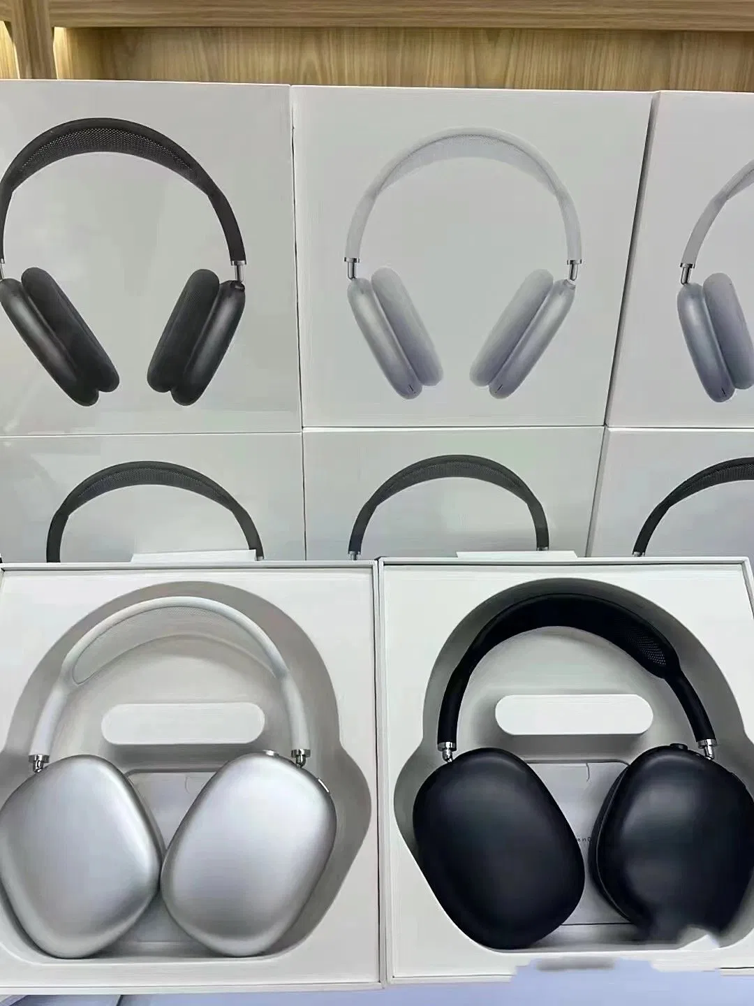 2024 Real Serial Numbers 17 Air Max Wireless Head Mounted Anc Noise Cancelling Earphones with Retail Package