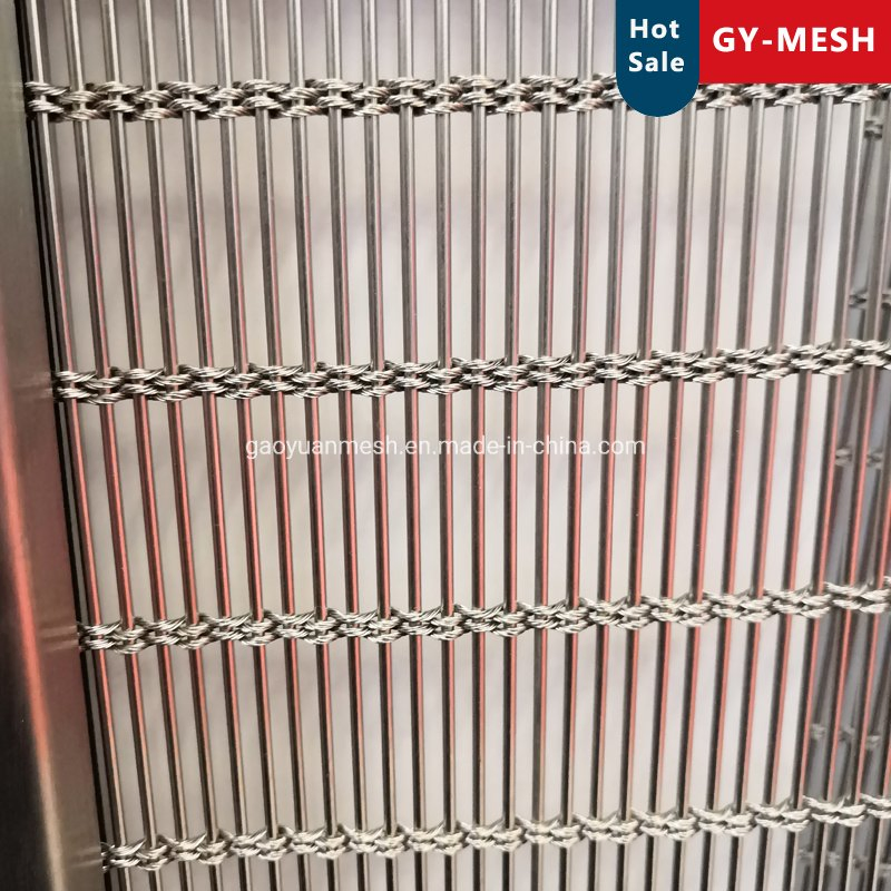 Stainless Steel Woven Mesh for Building Exterior Wall Shading/Decorative Mesh