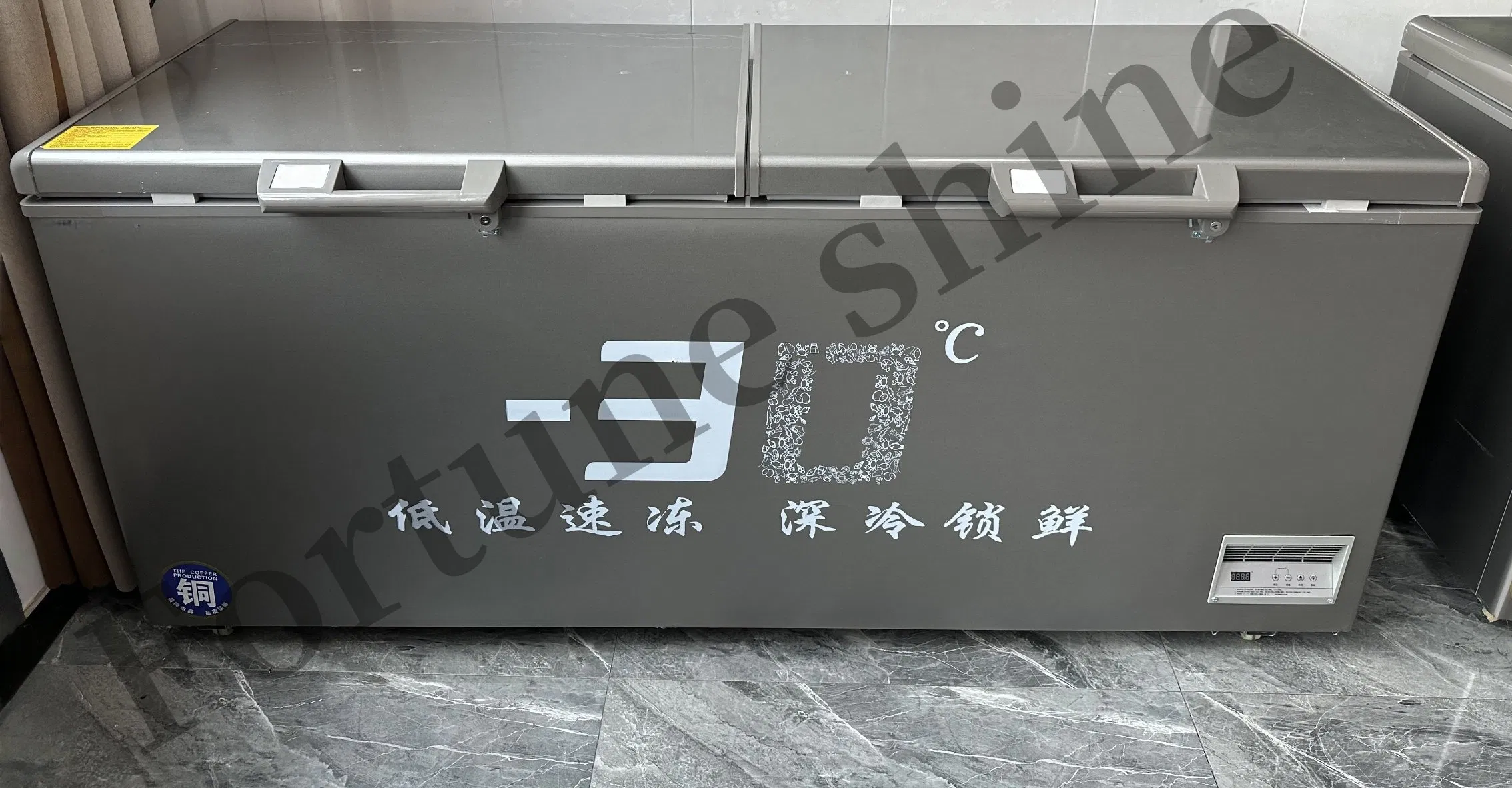 Commercial Refrigerator Chest Freezer Horizontal Deep Freezer with Foaming Door
