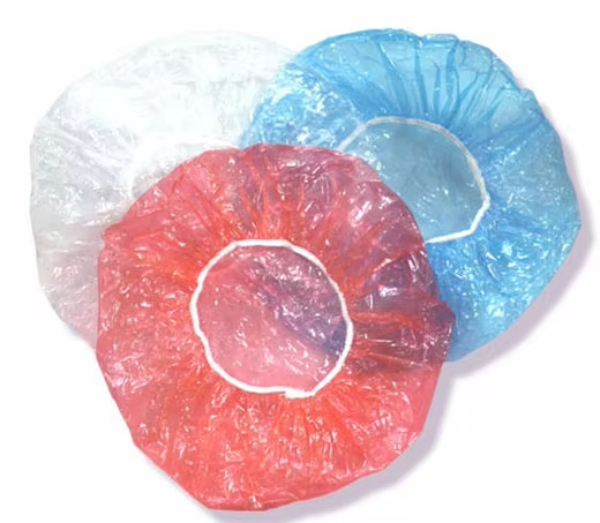 Disposable Safety Products Hair Net Strip Cap Mob Shower Cap
