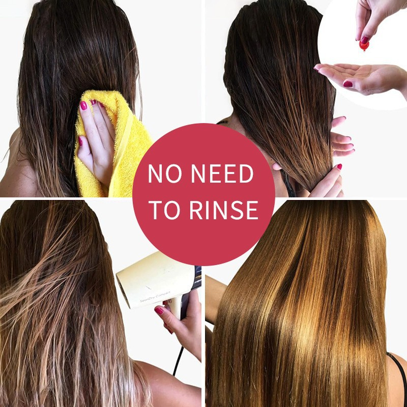OEM Private Label Daily Hair Vitamin Hair Treatment Serum Oil Capsules