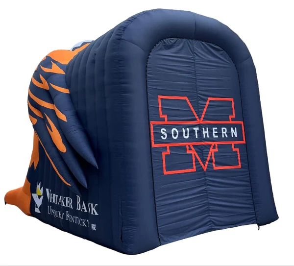 Boyi American Football Games Tent NFL Entrance Inflatable Eagle Helmet Tunnel