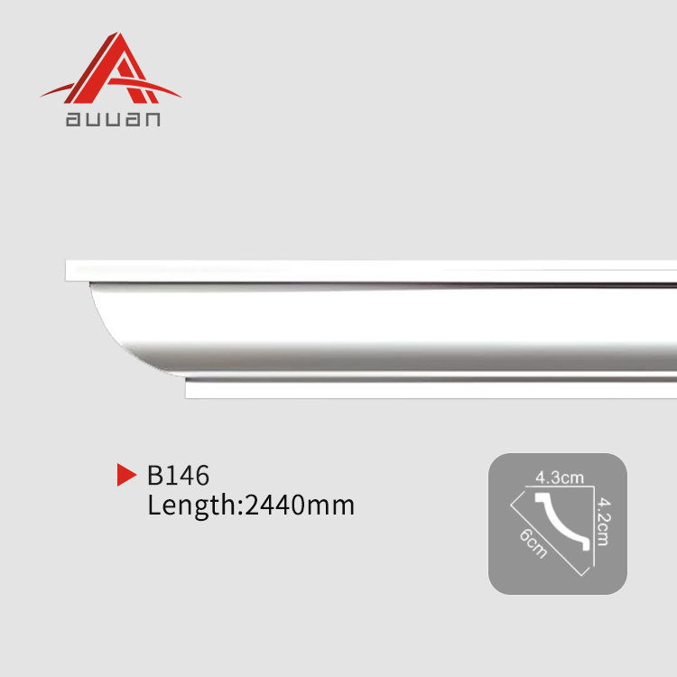Factory Wholesale Ceiling Cornice and Wall Panel Decorative Molding PU Molding Cornice From Guangzhou Supplier