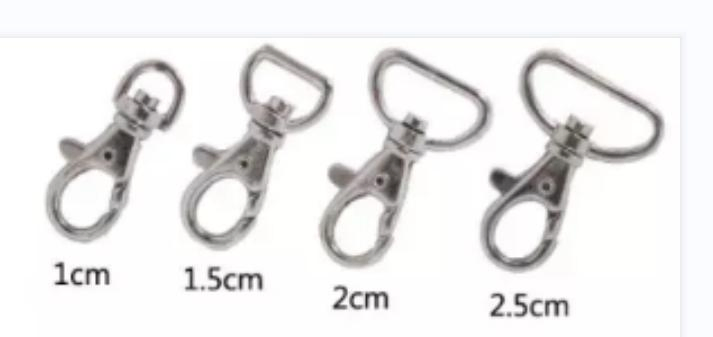 Black Metal Lanyard Dog Hooks Oval Shape Hooks Factory From China