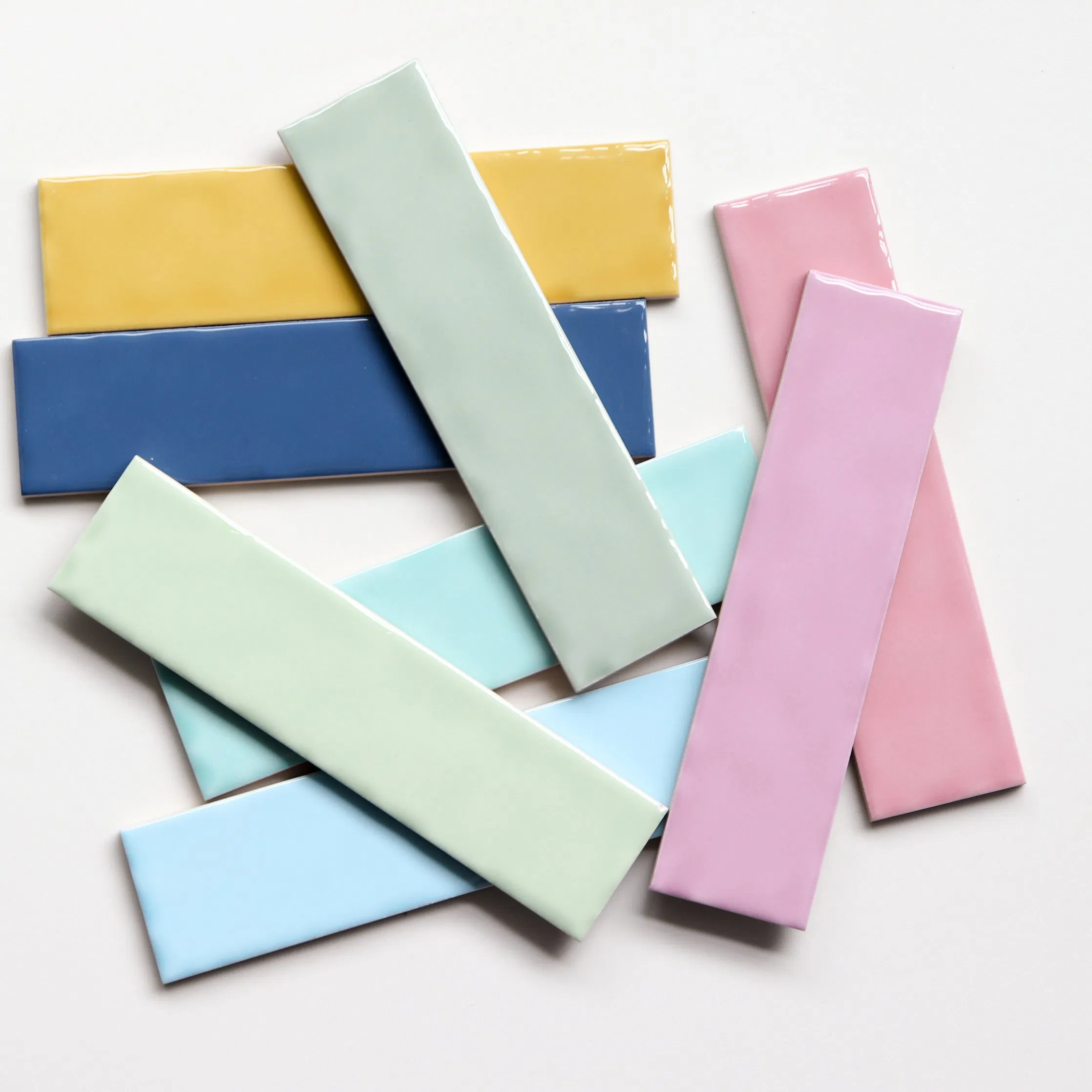 Chinese Factory 50X200mm Ceramic Subway Wall Tile for Home Hotel Restaurant School Decoration