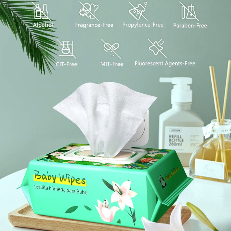Gentle Natural Extra Soft Cotton Makeup Remover Wipes for Sensitive Skin